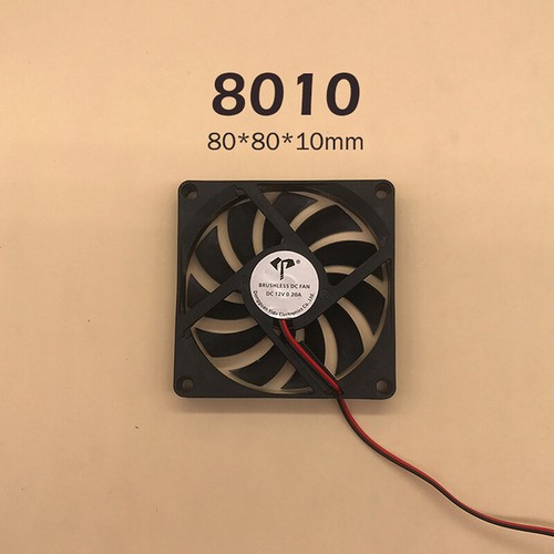 DC Brushless Fan Computer Case Cooling Fan 5V 12V 24V Bearing CPU Cool Two Lines - Photo 9/24