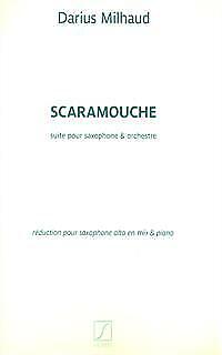 SCARAMOUCHE SUITE POUR SAXOPHONE & ORCHESTRE MUSICA MILHAUD, DARIUS SALABERT - Foto 2 di 2