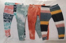 Toddler Girls Leggings Pants Ultra Soft Printed Size 12-18 M Set of Four