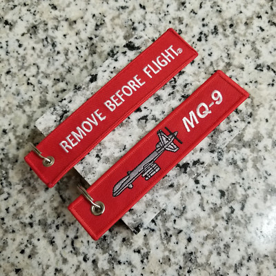 Predator Rpa MQ-9 Predator B Reaper Drone RPA Remove Before Flight ® Keychain, Tag ...