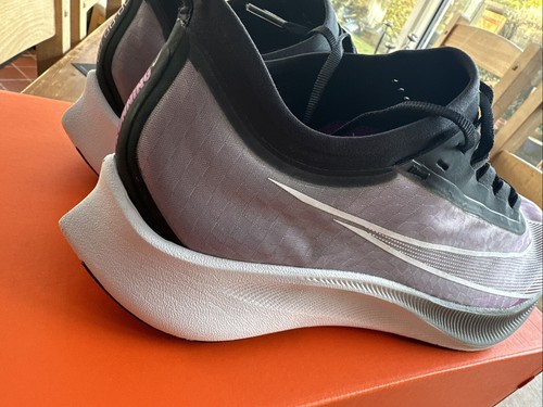 New Nike Zoom Fly 3 Carbon Running shoes Pink Blast/Grey /White size UK 11 - Picture 9 of 24