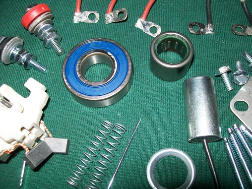 Delco 10DN alternator Rebuild kit Allis Chalmers Massey Ferguson with Tach Drive - Picture 7 of 7