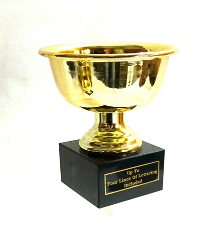 METAL GOLD CUP AWARD TROPHY SPORTS TRACK FISHING BASEBALL FOOTBALL ACHIEVEMENT - 第 1/8 張圖片