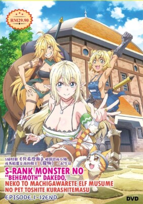 DVD Anime S-Rang Monster no ''Behemoth'' Dakedo (1-12 End) English SUB, All Region