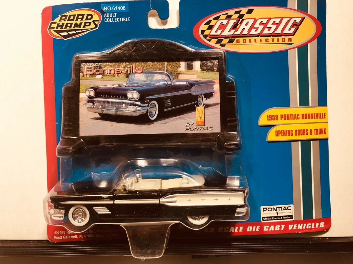 Pontiac 1958 Vehicle Year Contemporary Manufacture Diecast Cars