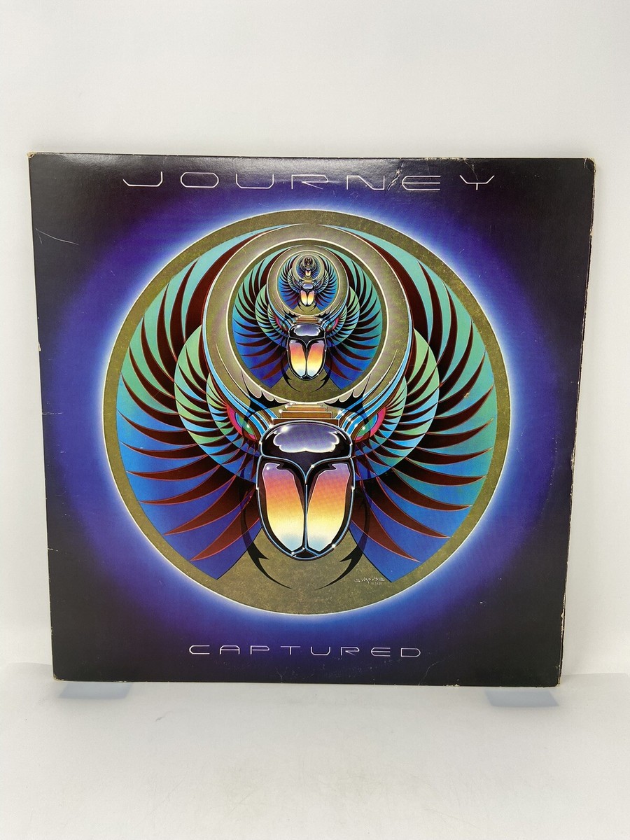 JOURNEY - Captured 1981 Columbia 2 LP C37018 Vinyl Double Record JOURNEY - Captured 1981 Columbia 2 LP C37018 Vinyl Double Record