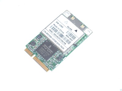 Dell TrueMobile 1390 802.11 b/g Wireless WiFi Card LAN Mini-PCI Express PC559