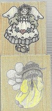 Rubber Stampede Sarah Angel A1319H & Stamps Happen Sunshine #70021