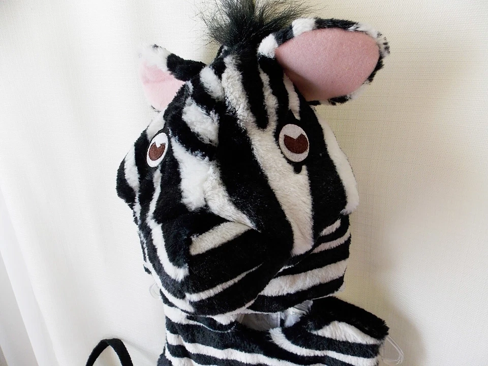 Pottery Barn Niños Cebra Bebé 12-24M Disfraz de Halloween Bolsa de golosinas Niño Caballo Poni Foto 4 de 4