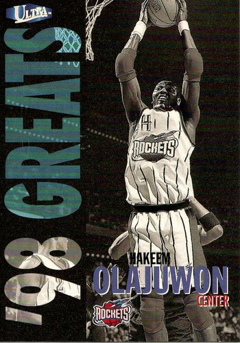 1997-98 Hakeem Olajuwon - Base & Inserts - Pick from List - Complete Your Set - Picture 50 of 73