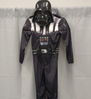 Kids' Star Wars Darth Vader Halloween Costume Jumpsuit with Mask M