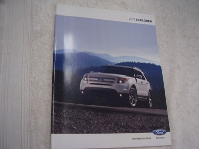 2012 FORD  EXPLORER PLUS    BROCHURE    FREE POSTAGE