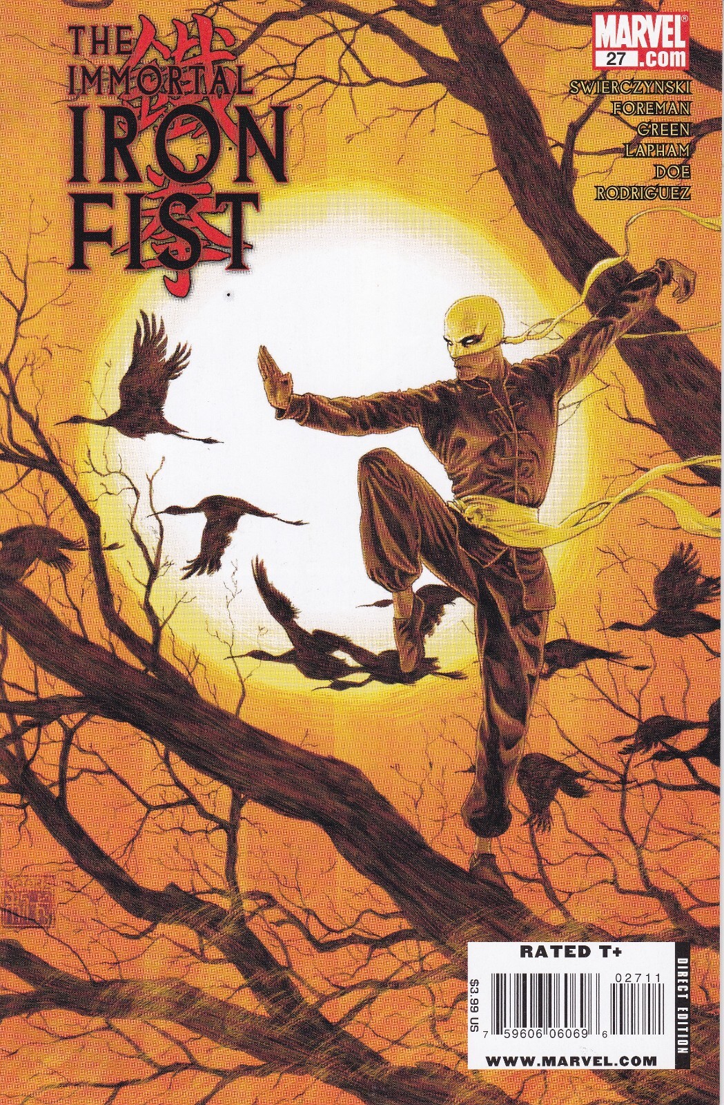 IMMORTAL IRON FIST (2007) #27 - Back Issue