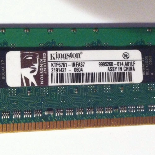 KINGSTON 512MB DDR2 PC2-4200U SDRAM DIMM NON ECC DESKTOP MEMORY - Image 2 of 3