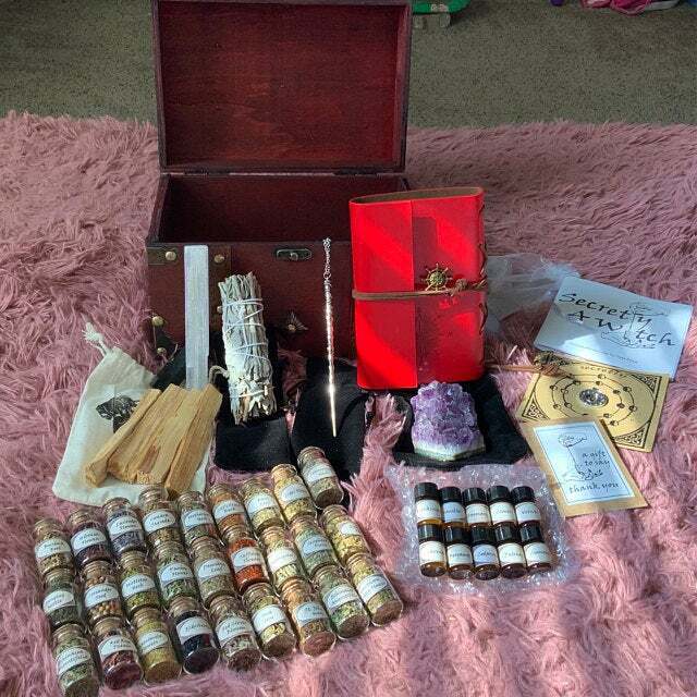 huge witchcraft kit – Secretly A Witch