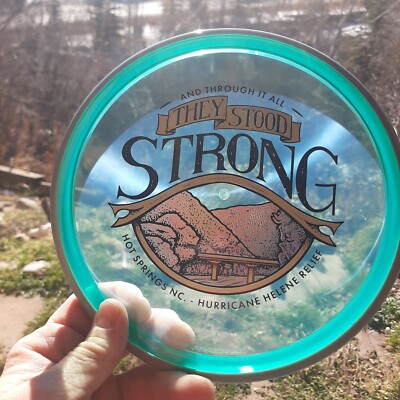 Axiom Proton Soft Hex Hurricane Helene Relief Fundraiser Disc 1/300 Blue w/Grey