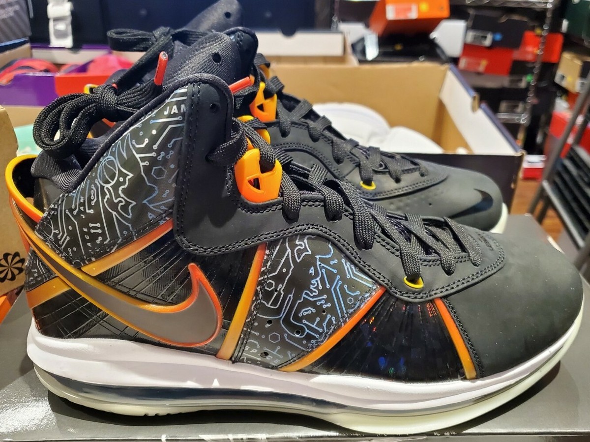 Nike Lebron VIII 8 QS Space Jam Glow in Dark DB1732-001