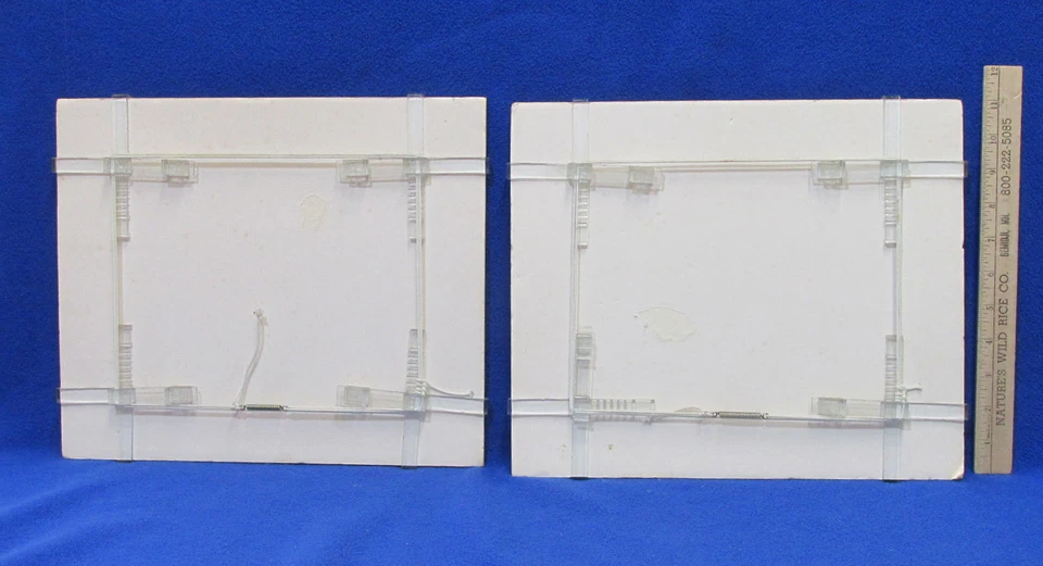 Reproduction Fruit Crate Labels Orchard Pears Morjon Apples Plastic Frames Clear - Image 4 of 4