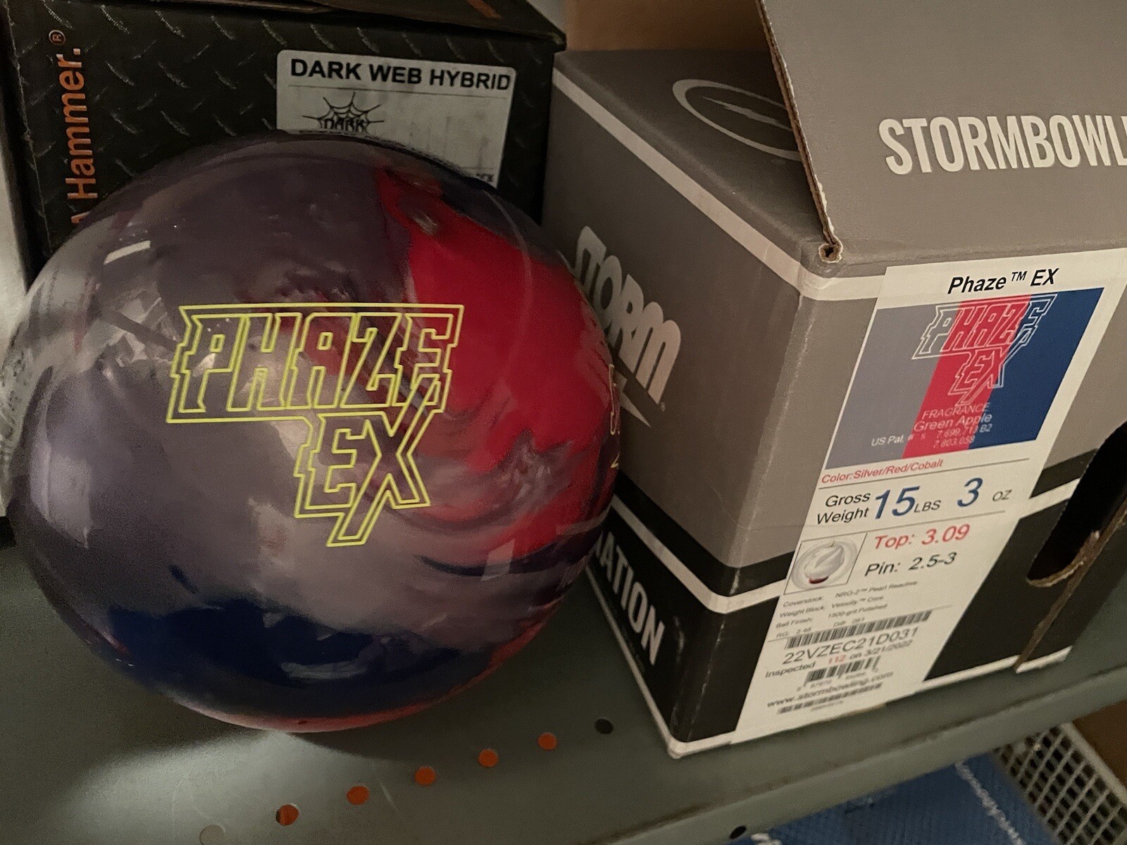 15lb Storm Phaze EX Overseas Bowling Ball eBay