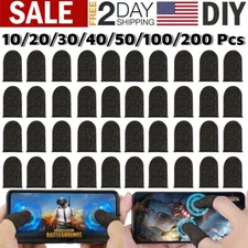 Screen Gaming Finger Sleeve Game Controller Mobile Sweatproof Finger Thumb Cover