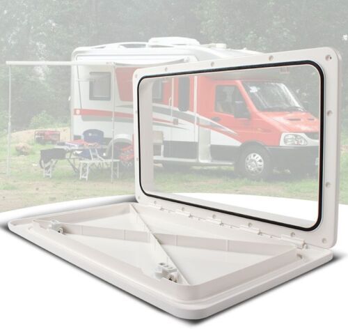 Wohnwagen Serviceklappe 50*28.5cm Weiß Für Wohnmobil Camper