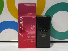 SHISEIDO ~ PERFECT REFINING FOUNDATION SPF 15 ~ # D 20 ~ 1 OZ BOXED