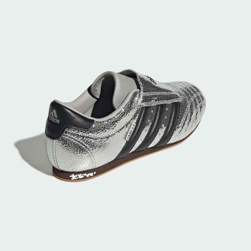 JH9664 adidas Originals Taekwondo Silver Metallic Core Black Gum