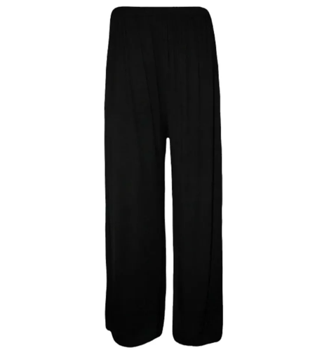 Women's Wide Leg Loose Baggy Fit Harem Culottes Flared Pants Elastic Waist band - Picture 2 of 16