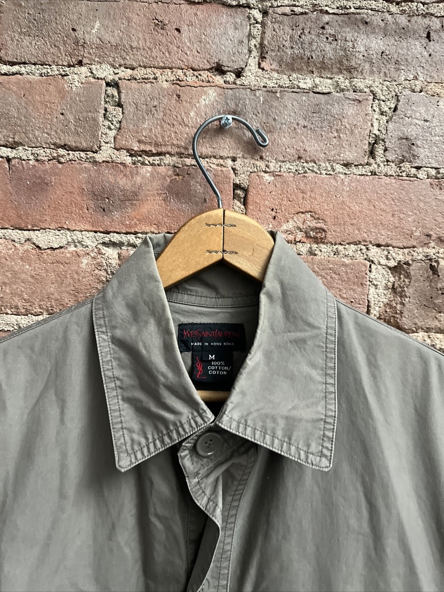 Vintage Yves Saint Laurent Men's Safari Jacket, Sz Medium Vintage Yves Saint Laurent Men's Safari Jacket, Sz Medium