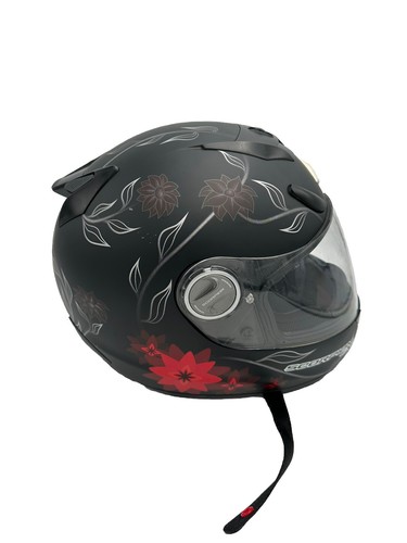 Scorpion Expo Black Dahlia Motorcycle Helmet Xxl - Picture 6 of 10