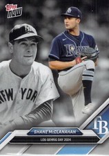 2024 Topps Now Lou Gehrig Day Series LGD-3 Shane McClanahan -Free Shipping!