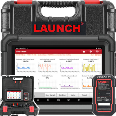 LAUNCH X431 PRO TT DYNO PROS V+ PAD OBD2 Diagnosegerät ALL SYSTEM Key Programmer