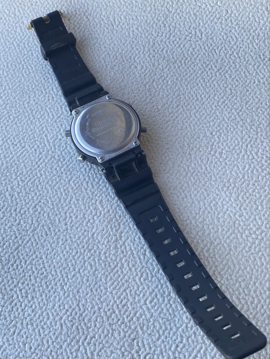CASIO G SHOCK DW6100 Thermo data Model 974 Vintage Men Watch