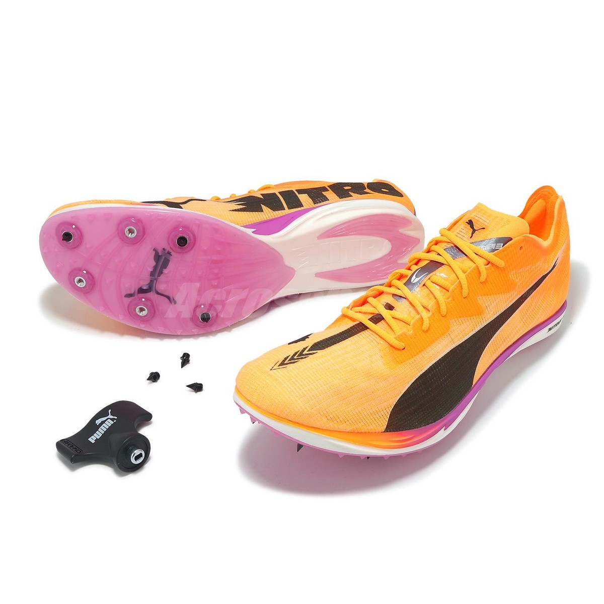 Puma Mid Distance Nitro Elite 3 Sun Stream Men Spikes Running