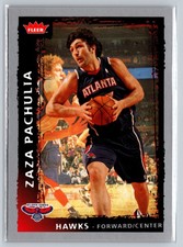 2008-09 Fleer #50 Zaza Pachulia Atlanta Hawks