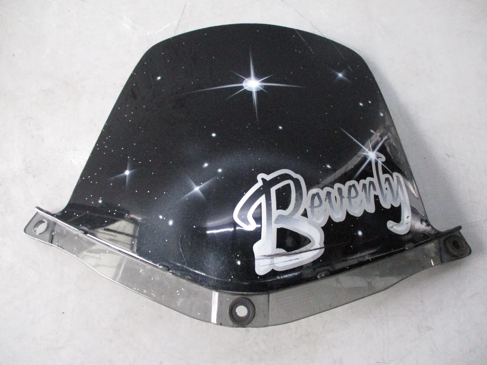 Parabrezza Plexiglass Paravento Cupolino Anteriore Piaggio Beverly 400 2006 2010 - Immagine 2 di 4