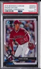 2018 BOWMAN CHROME NATIONAL CONVENTION #BNRSO SHOHEI OHTANI ROOKIE RC PSA 10