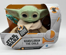 Star Wars Mandalorian The Child Baby Yoda Talking 7.5 Plush Disney Hasbro NIB