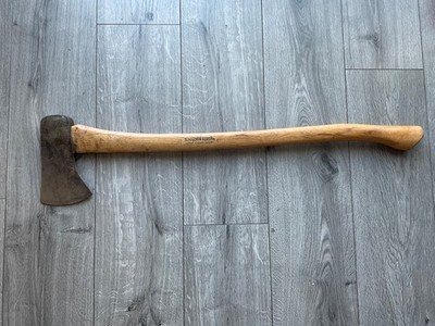 NOS WOODINGS-VERONA Single Bit Axe Genuine American Hickory USA