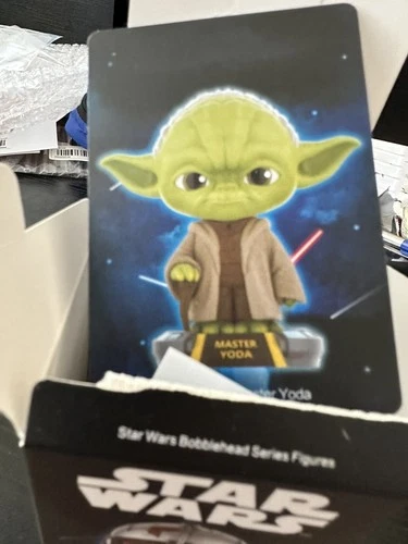 Pop MART Star Wars Bobblehead Figure Master Yoda Series opened box sealed bag