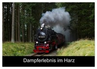 Wandkalender 2026 DIN A4 Quer Dampflokomotiven Harz Calvendo Monatskalender