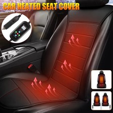 Universal 12V 24V Heated Car Seat Cover Cushion Heater Warmer For Cold Winter UK