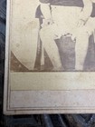 Antique CDV Child Photo Named Charlie Hatcher Cairo IL Tax Stamp Civil War Era — photo 9