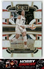 2024 Panini Select WNBA #62 Cheyenne Parker-Tyus Prizms Silver
