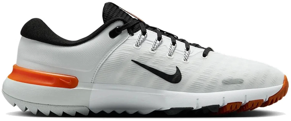 Nike Free Golf Next Nature White Safety Orange Black for Sale