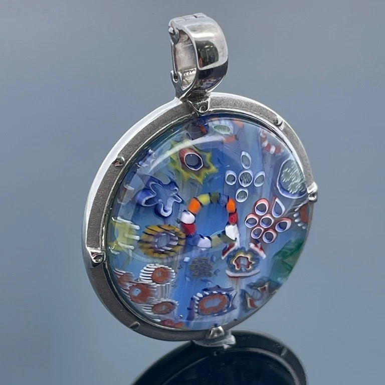 CLIP ANHÄNGER AUS 925/-SILBER RHOD. "UNDER THE SEA" SILBERZEIT SCHMUCKJAGD - Bild 2 von 4