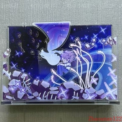 New Anime Game Limbus Company Heathcliff Acrylic Figure Mini Stand Model Pendant
