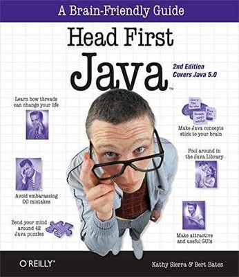 Head First Java, 2nd Edition - Paperback, by Sierra Kathy; Bates - Very Good j