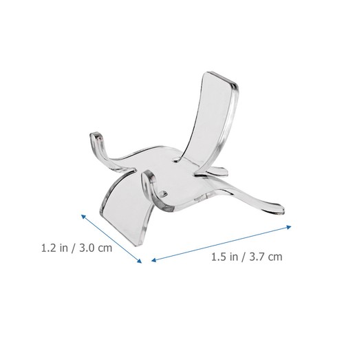  5 sztuk Kryształowa kula Stojaki Stojaki Acyliczne Pionowe Wyświetlacz - Zdjęcie 2 z 12