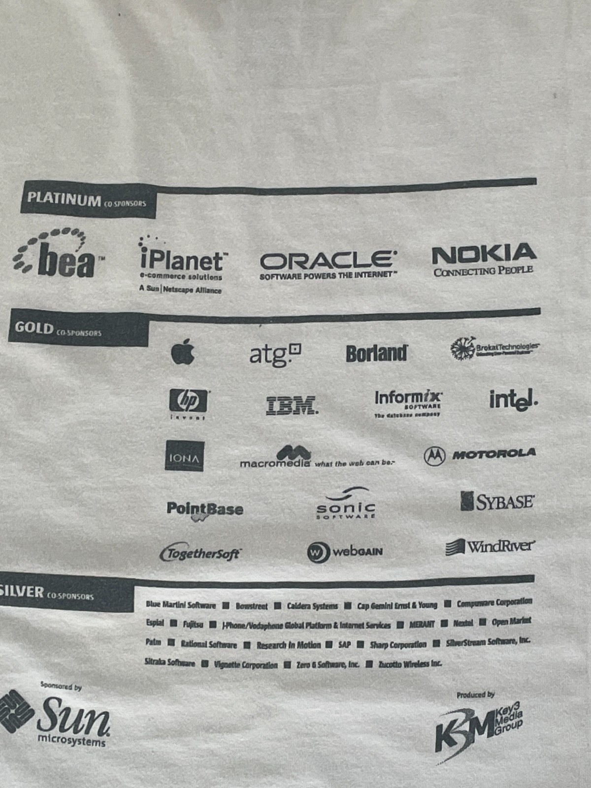 Vtg 2001 JAVA ONE Worldwide Developer Conference … - image 3